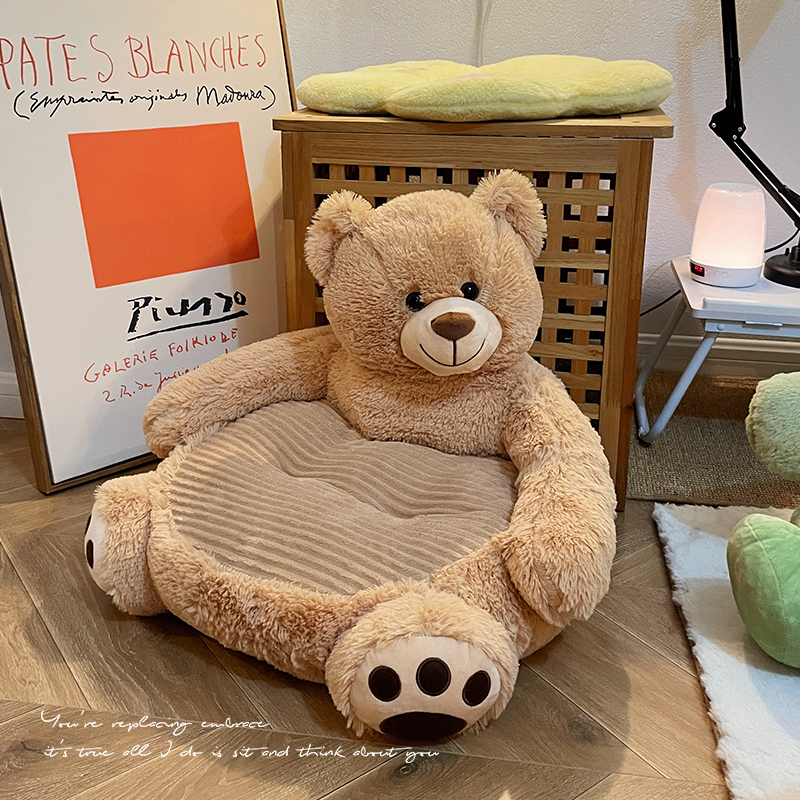 坐垫地上懒人靠背一体