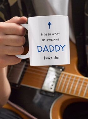 Mug for Dad Funny Mug for Dad父親節禮物水杯陶瓷马克杯子定制