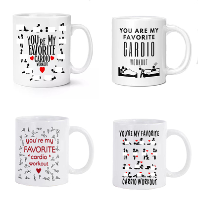 My Favorite Cardio Workout花式有氧运动陶瓷马克杯情侣成日杯子