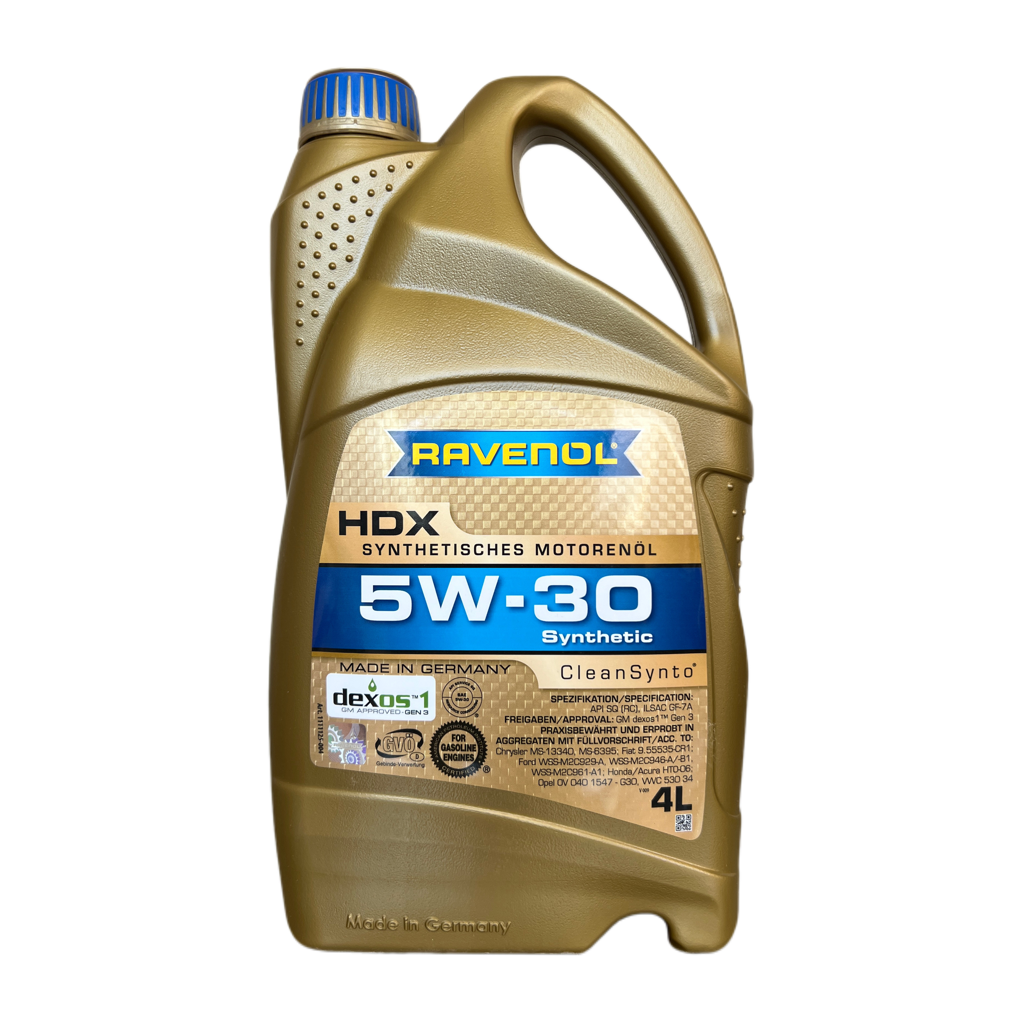 德国ravenol机油hdx4L原装进口