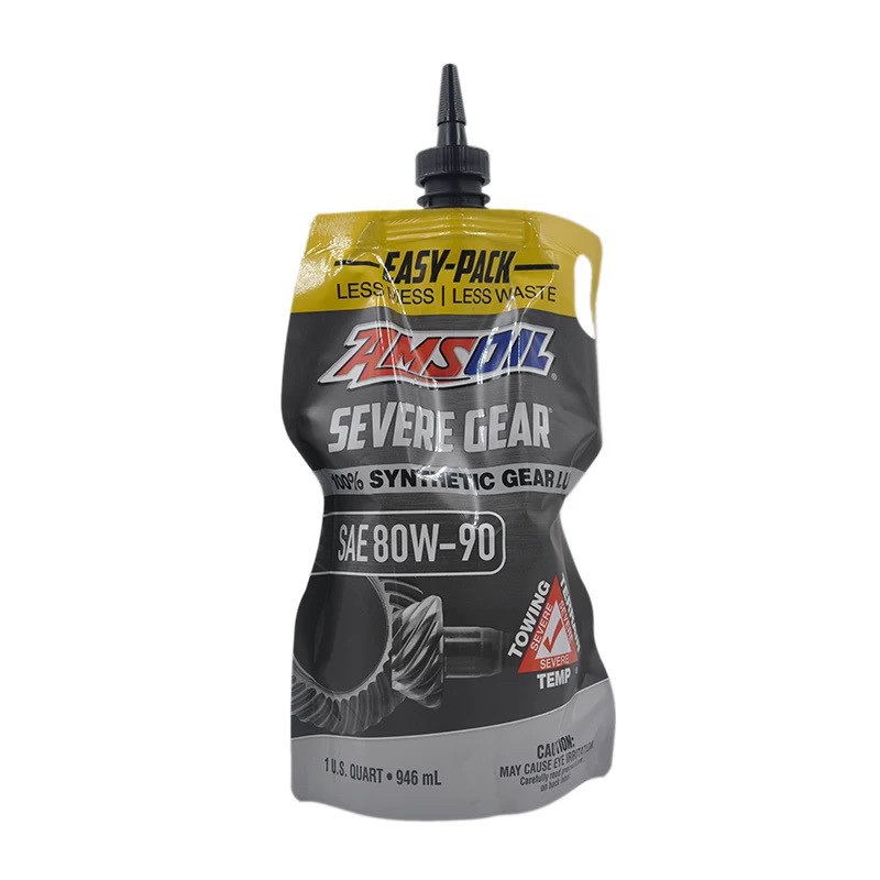 美国AMSOIL安索80W90 途乐越野车全合成差速器前后桥齿轮油 946ML