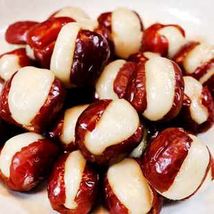 台州温岭农家心太软桂花糯米红枣夹心零食甜点手工糯米糕散装 酒店