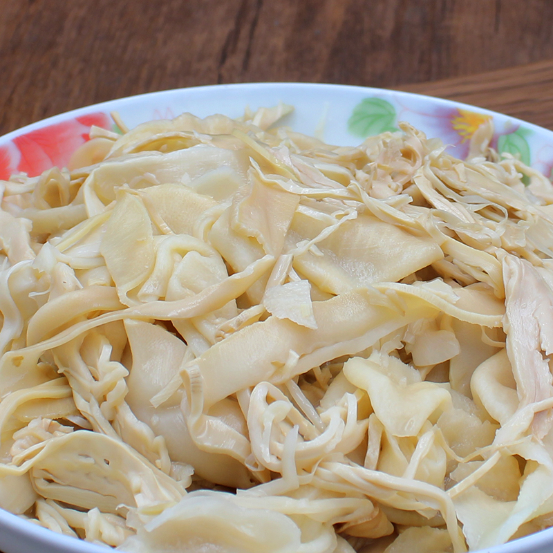 玉笋片农家手剥笋笋丝笋白玉笋片笋尖非干货浙江特产美食小吃500g