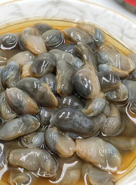 新鲜腌制爽脆醉泥螺即食海鲜