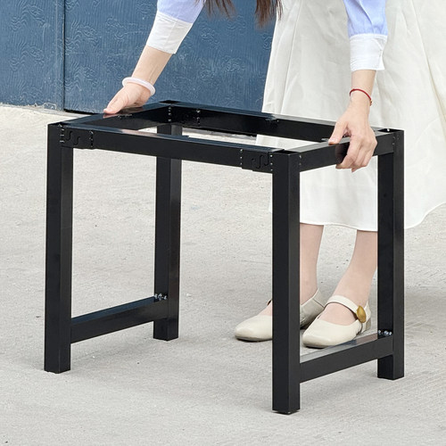 柔通铁艺桌架小尺寸桌子腿支架