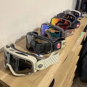 美国百分百风镜BARSTOW机车男女通用防雾偏光复古头盔大框护目镜