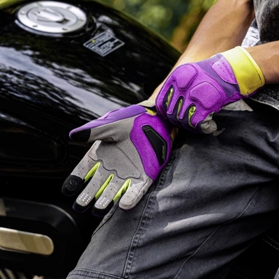 MR MOTOR骑行手套魔头先生夏季轻薄透气摩托车男女骑行触屏手套