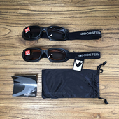 现货美国正品 Bobster小框护目镜复古哈雷机车骑士头盔防风眼镜