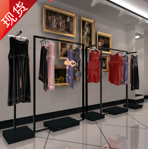 服装店货架衣架 服装展示架服装店衣架展示架 落地架中岛架 专卖