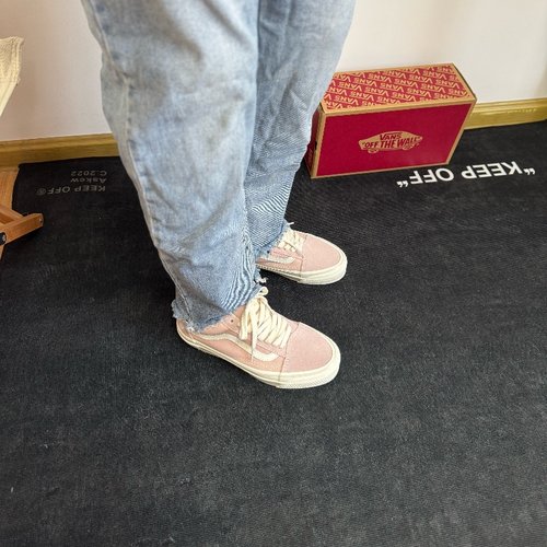 VANS/范斯 MTE Old School 浅粉色休闲耐磨低帮板鞋 VN000CY2LTP - 封面