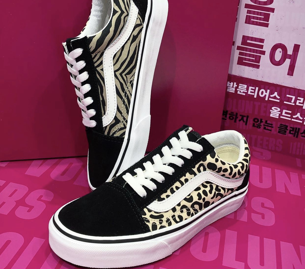 vans old skool 新款斑马纹低帮男女帆布鞋滑板休闲鞋vn0a3wkt9xb