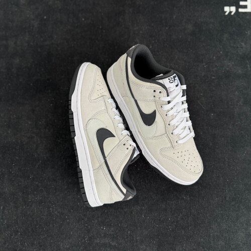 耐克DunkLow白灰防滑板鞋