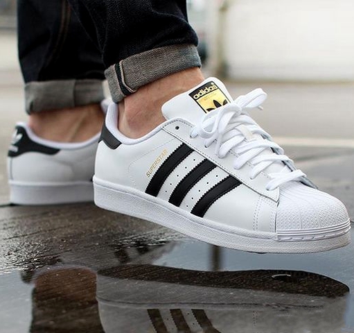 国外专柜 阿迪达斯Adidas Superstar三叶草情侣金标贝壳头c77124|msdalam kategori kasut baru, kasut/kasut kasual - dari Buy2taobao.com untuk memberikan perkhidmatan ejen Taobao profesional membeli