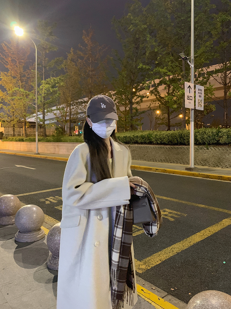 长裤通勤大小姐77双面呢长款