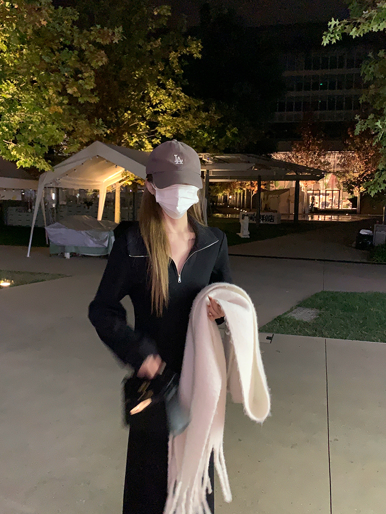 通勤针织连衣裙内搭裙