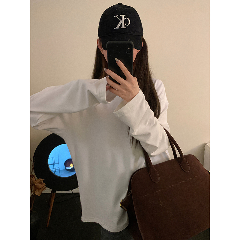 长袖通勤大小姐77打底T