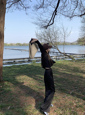 大小姐77 BI入神裤高級感人丝提花老钱新中式日常好穿气质阔腿裤