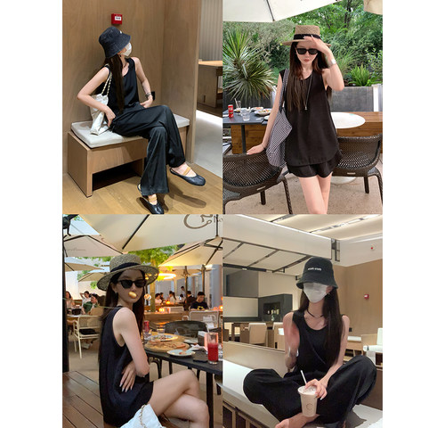 大小姐77123套装黑色套装