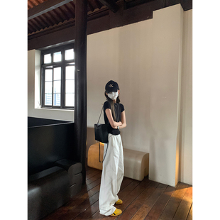 大小姐77 row风极简博主感结构感重工弯刀牛仔裤