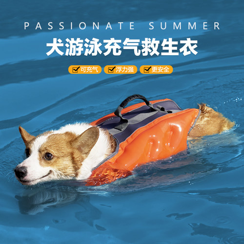 道顿世家狗狗救生衣尼龙浮力衣