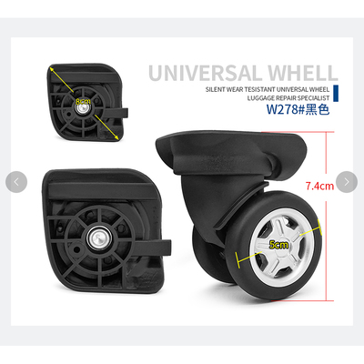 行李箱轮子替换拉杆箱配件9049万向轮antler旅行箱包轱辘维修125