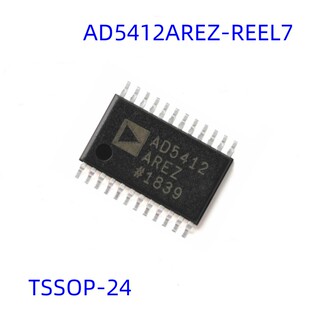 原装AD5412AREZ-REEL7 TSSOP-24  12/16位数模转换芯片DAC 40V IC