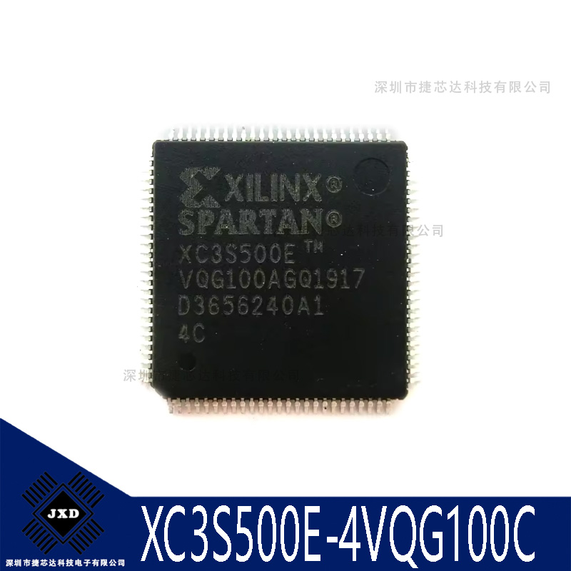 XC3S500E-4VQG100C QFP-100 FPGA-现场可编程门阵列全新原装进口