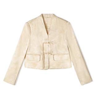 国风短款 2915新中式 衣长51 外套 雯雯推荐