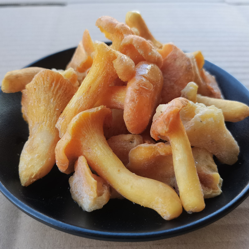 新鲜野生鸡油菌速冻冰鲜黄丝菌云南大理土特产蘑菇清香鲜美包邮
