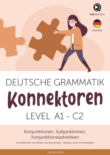 Deutsche Grammatik Konnektoren Level A1-C2 电子素材