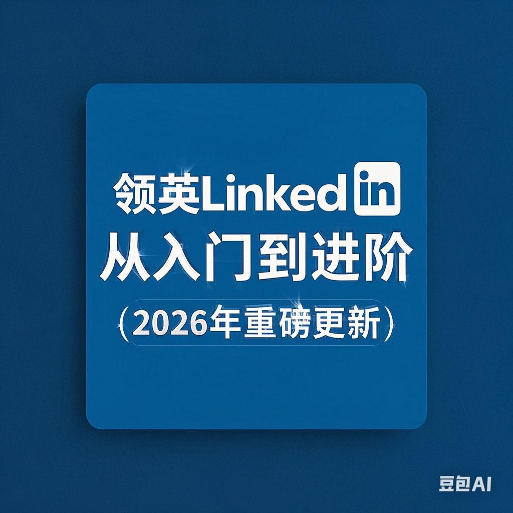领英•Linkedin从入门到进阶（2026年重磅更新）