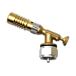 扁气罐便携式全铜焊枪焊接烧烤点炭烘焙MAPP曼普气体瓦斯喷火枪头