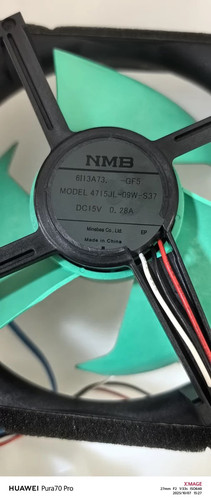 NMB 4715JL-09W-S37 15V 0.28A  双开门夏普冰箱风扇电机