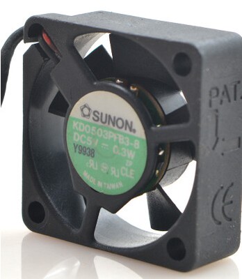 SUNON KD0503PFB3-8 5V 0.3W 3010 2/3线 医疗设备路由器风扇