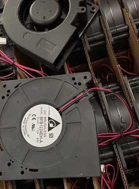 全新台达 BFB1224EH  12032 24V 1.35A滚珠大风量涡轮鼓风机3-4线