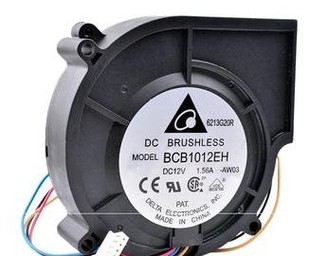 9725 散热风扇9733台达 1.56A 12V 4线离心涡轮鼓风机 BCB1012EH