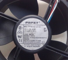 原装PAPST 12038 MULTIFAN 4212/2G 12V 4.3W 12CM3线散热风扇