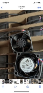 全新AVC 4028 4CM 12V 1.00A DBTB0428B2G 超大风量服务器4线风扇