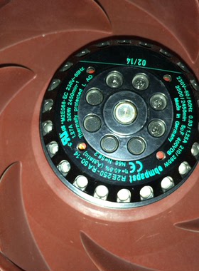 250离心ebmpapst R2E250-RA50-14风250FHJ2WYD4- /M6E068-EC10-09