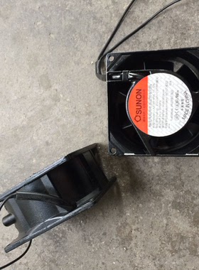 SUNON建准SF23080A 2083HBL HSL 220V轴流风机SJ8038HA2风扇滚珠