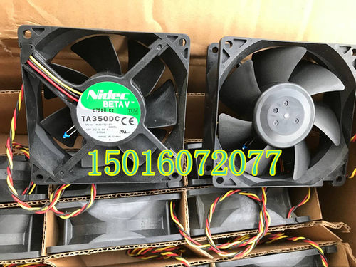 原包NIDEC TA350DC M35172-57 9232 DC12V 0.55A 温控风扇8038