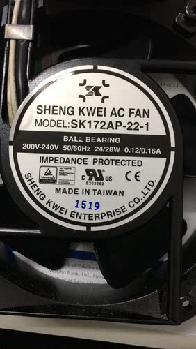 17251 220V台湾shengkwei风扇风机SK172AP-11-3 SK172AN-22-1
