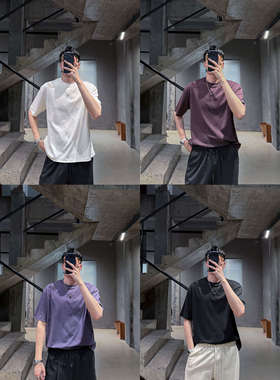Mr.ye 26 S/S “回响” 黑标 240g莱赛尔天丝字母刺绣短袖t恤