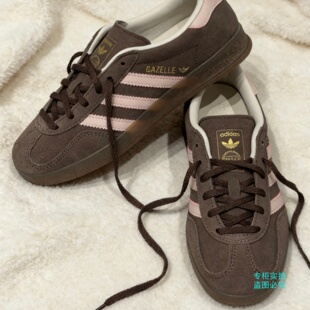 阿迪达斯三叶草女鞋GAZELLE 休闲德训鞋T头鞋板鞋JR2431 JR2432