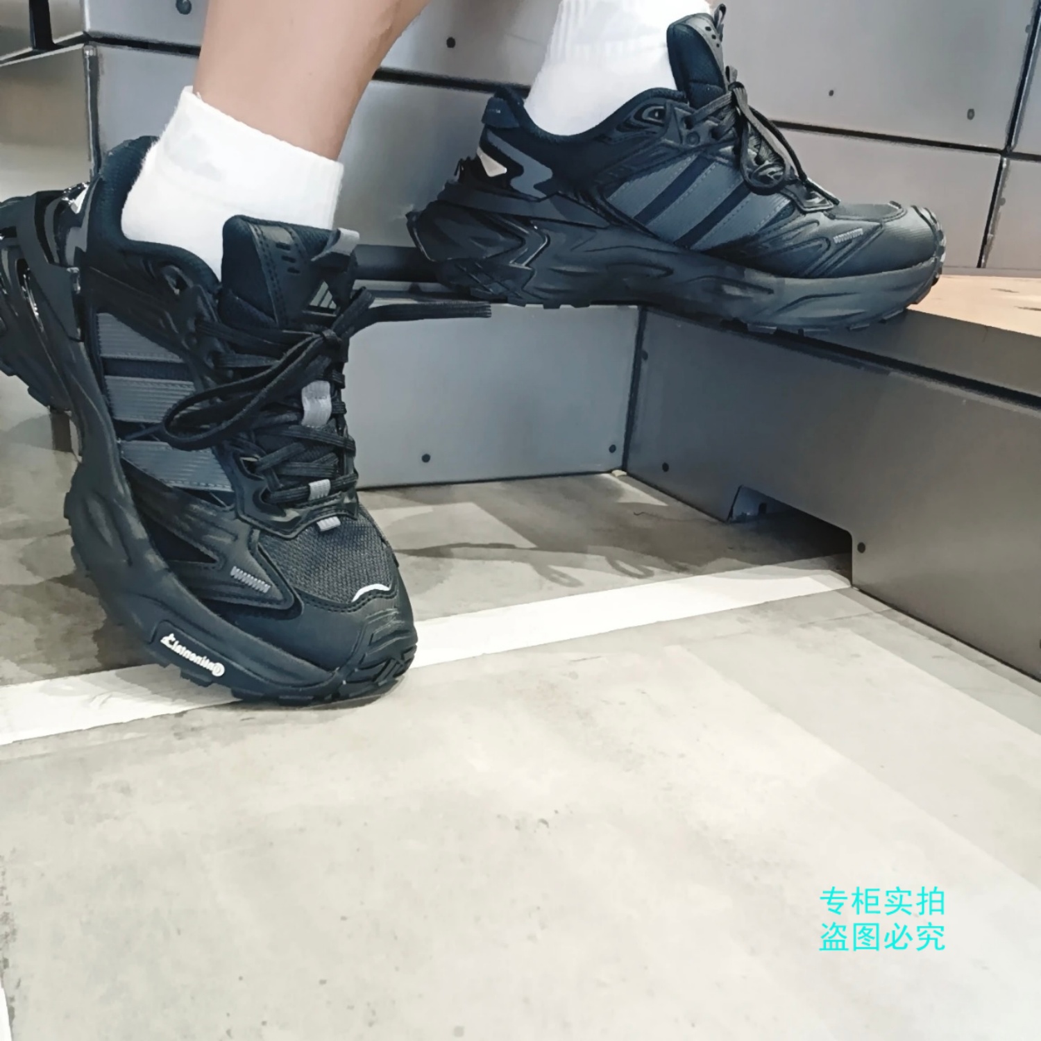 adidas阿迪达斯男女鞋25新款XLG STORM破晓机甲风暴老爹鞋KK1001