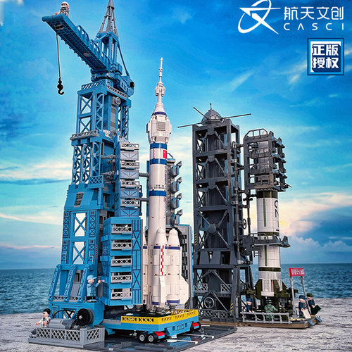 大型中国神舟载人太空航天火箭