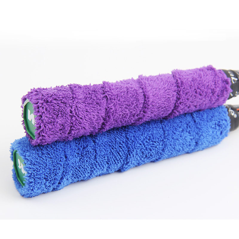 LARGE PLATE TOWEL GLUE 5M THICKENED BADMINTON TOWEL HAND GLUE MICROFIBER LARGE ROLL TENNIS RACKET SWEAT BAND ANTI-SLIP GLUE