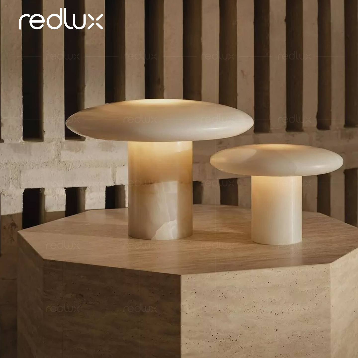 redlux红光NAU新款西班牙水晶云石台灯Nola高级感卧室床头氛围灯