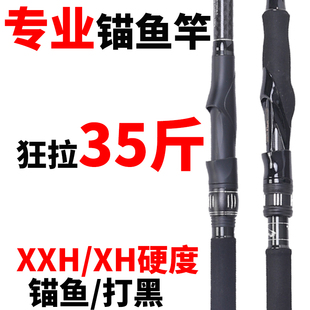 超硬插节锚杆并继锚鱼竿XXH调XH调重雷强远投路亚海竿海钓打黑鱼