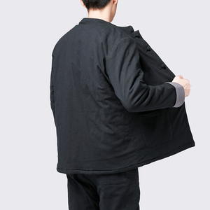 9057^冬季风棉衣盘扣棉袄青年男士唐装棉服中式古装加棉外套图片